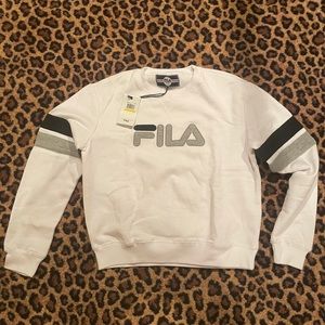 FILA Women’s Crewneck Fleece Sweatshirt -Med NWT
